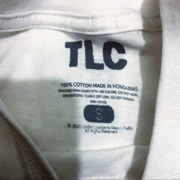 TLC Lefteye Tboz Chili 1992 Short Blue Short Sleeved T Shirt - Picture 9 of 9